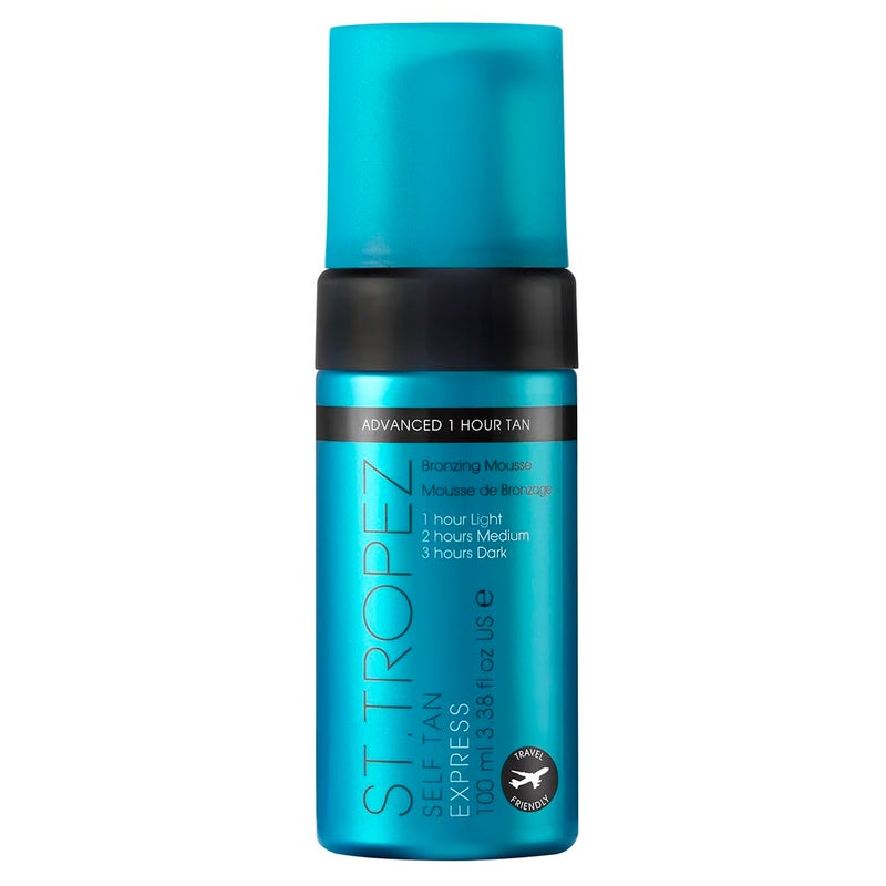 ST.TROPEZ موس تان ذاتي من سانت تروبيه، تان مزيف سريع المفعول، يتطور في 1-3 ساعات، إنهاء خالي من الخطوط، نباتي، طبيعي وخالي من القسوة، 3.4 أونصة سائلة - Image 1